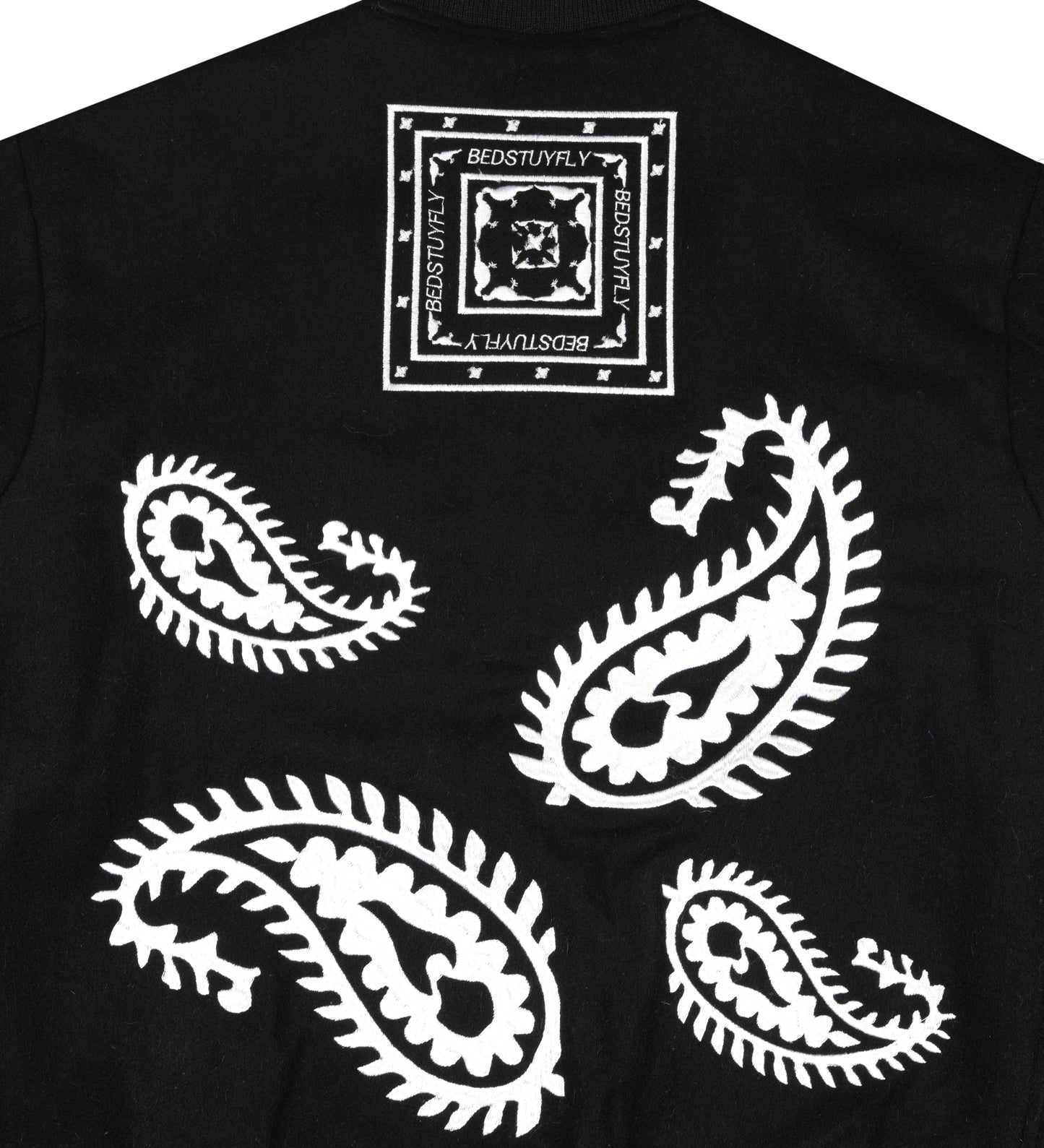 Paisley Varsity (Blk)