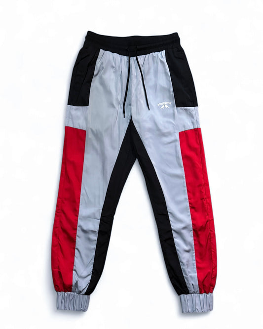 Runners Windbreaker Pants (Blk/Red)