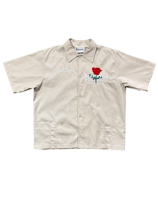 Local Delivery Button Up (Taupe)