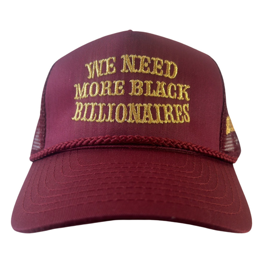 WNMBB TRUCKER (BURGUNDY/GOLD)