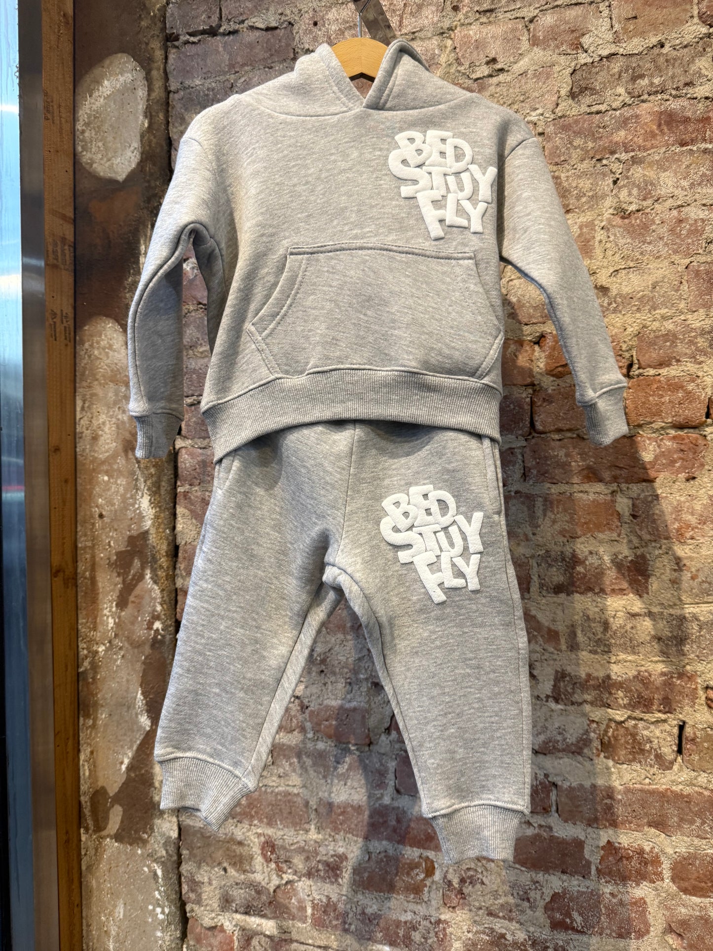 Bedstuyfly Kids Studio Sweatsuit (Gray)