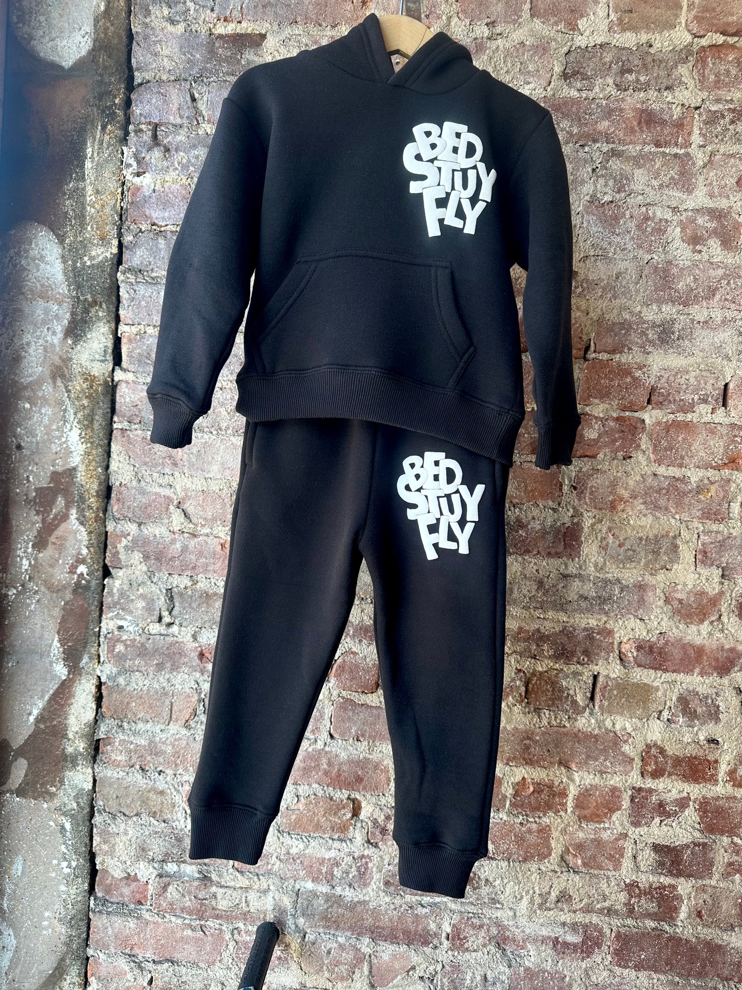 Bedstuyfly Kids Studio Sweatsuit (Black)