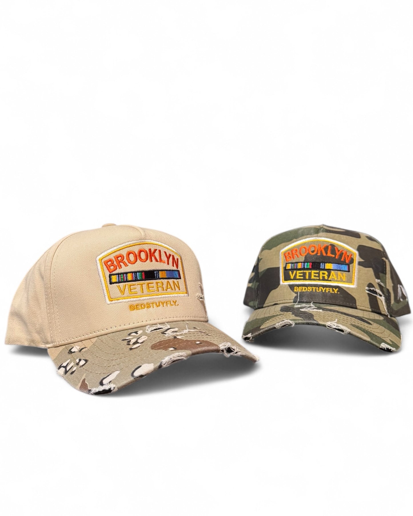 Brooklyn Veteran Distressed Cap