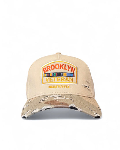 Brooklyn Veteran Distressed Cap