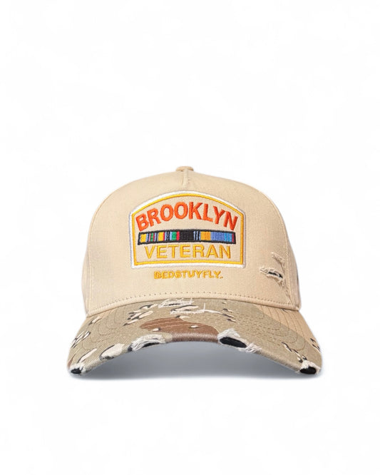 Brooklyn Veteran Distressed Cap