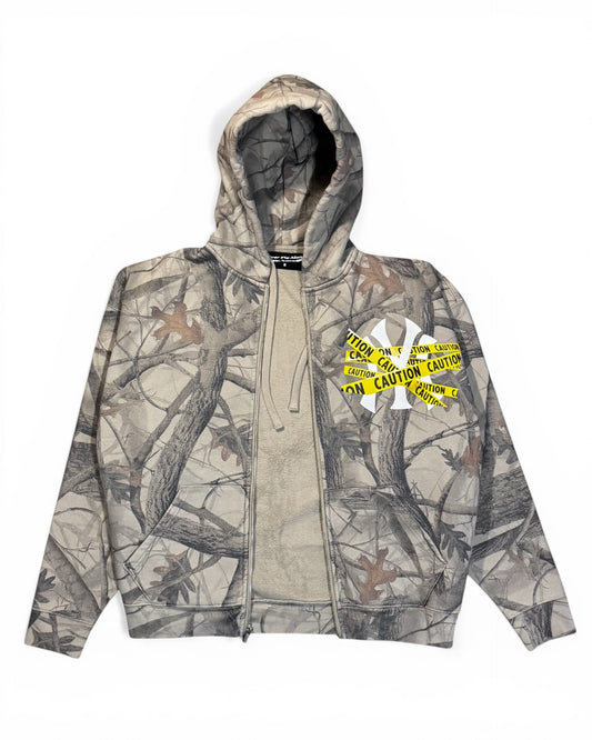 Caution Woodland Hoodie