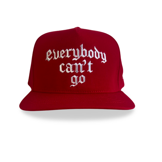 Everybody Can’t Go Cap (Red)