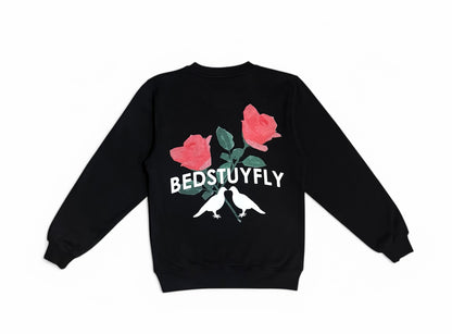 Give'm Roses Sweatshirt Black