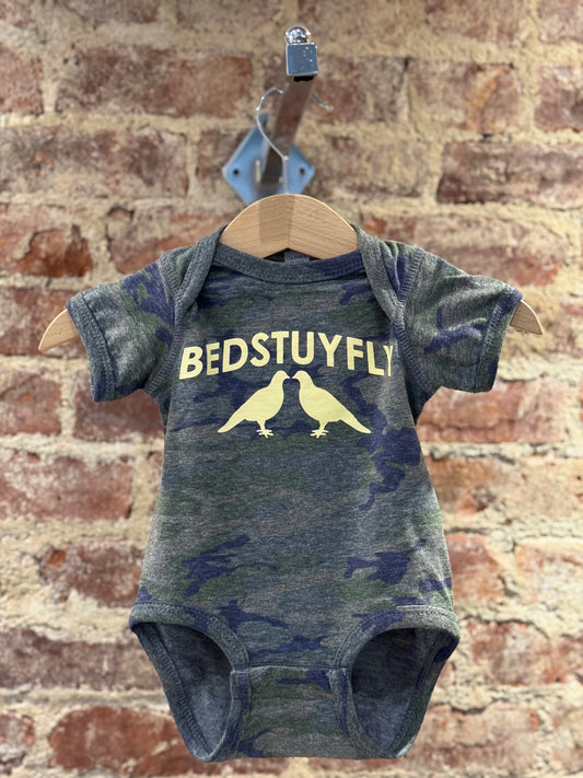 Bedstuyfly Onesie ( Camo)