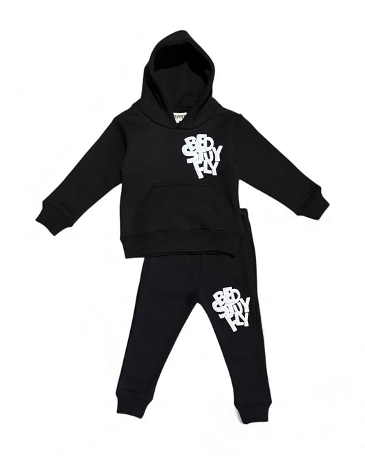 Bedstuyfly Kids Studio Sweatsuit (Black)