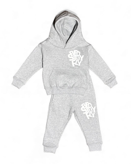 Bedstuyfly Kids Studio Sweatsuit (Gray)