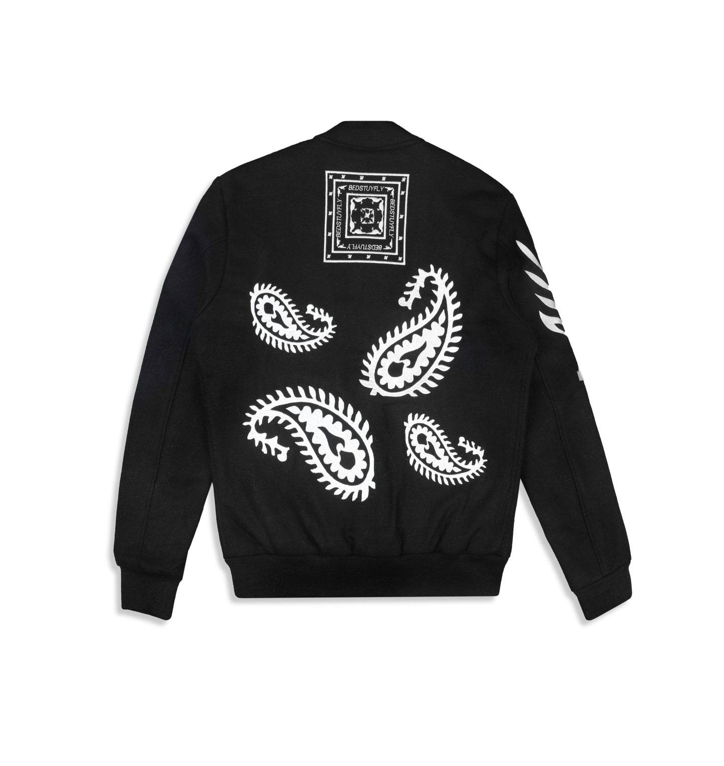 Paisley Varsity (Blk)