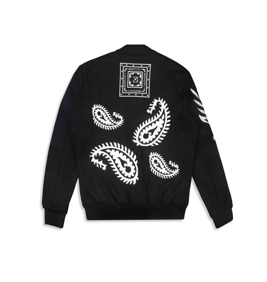 Paisley Varsity (Blk)
