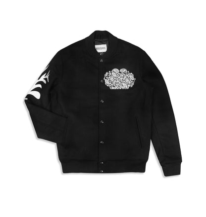 Paisley Varsity (Blk)