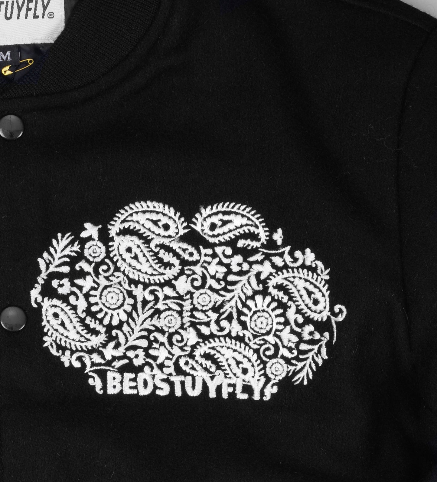 Paisley Varsity (Blk)