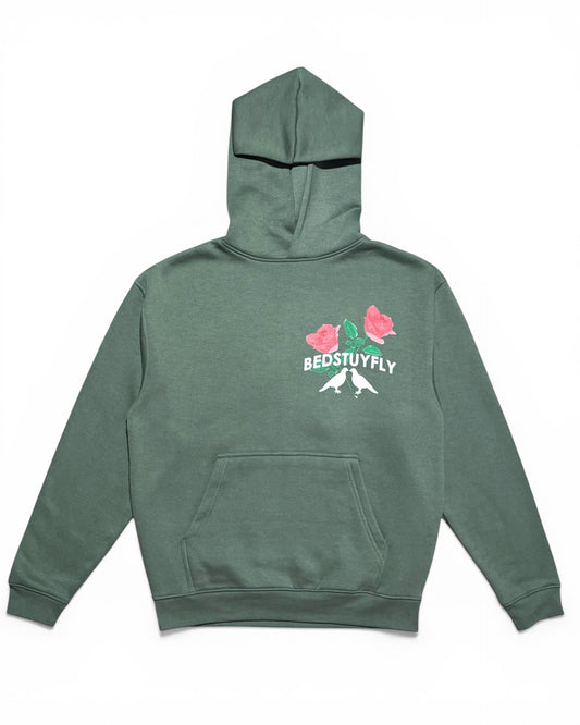 Give'm Roses Hoodie (Green)