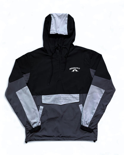 Runner Windbreaker Suit (Blk/Gry)