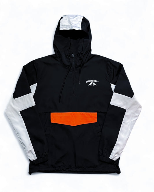 Runner Windbreaker Hoodies (Blk Multi)