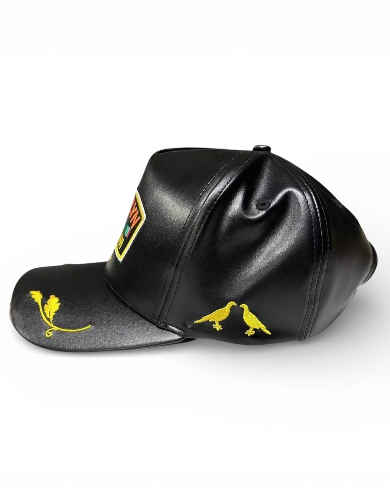 Brooklyn Veteran Leather Cap