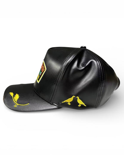 Brooklyn Veteran Leather Cap