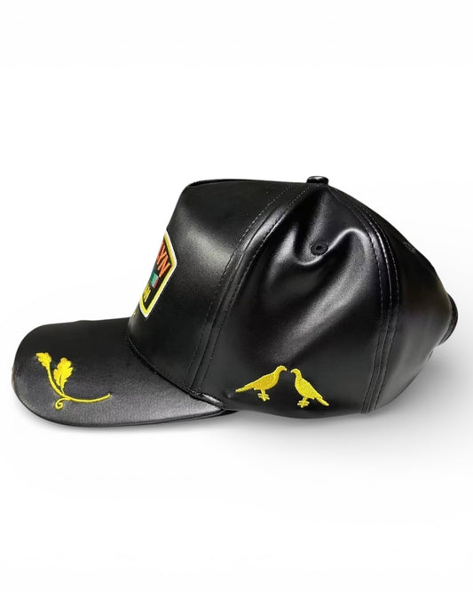 Brooklyn Veteran Leather Cap
