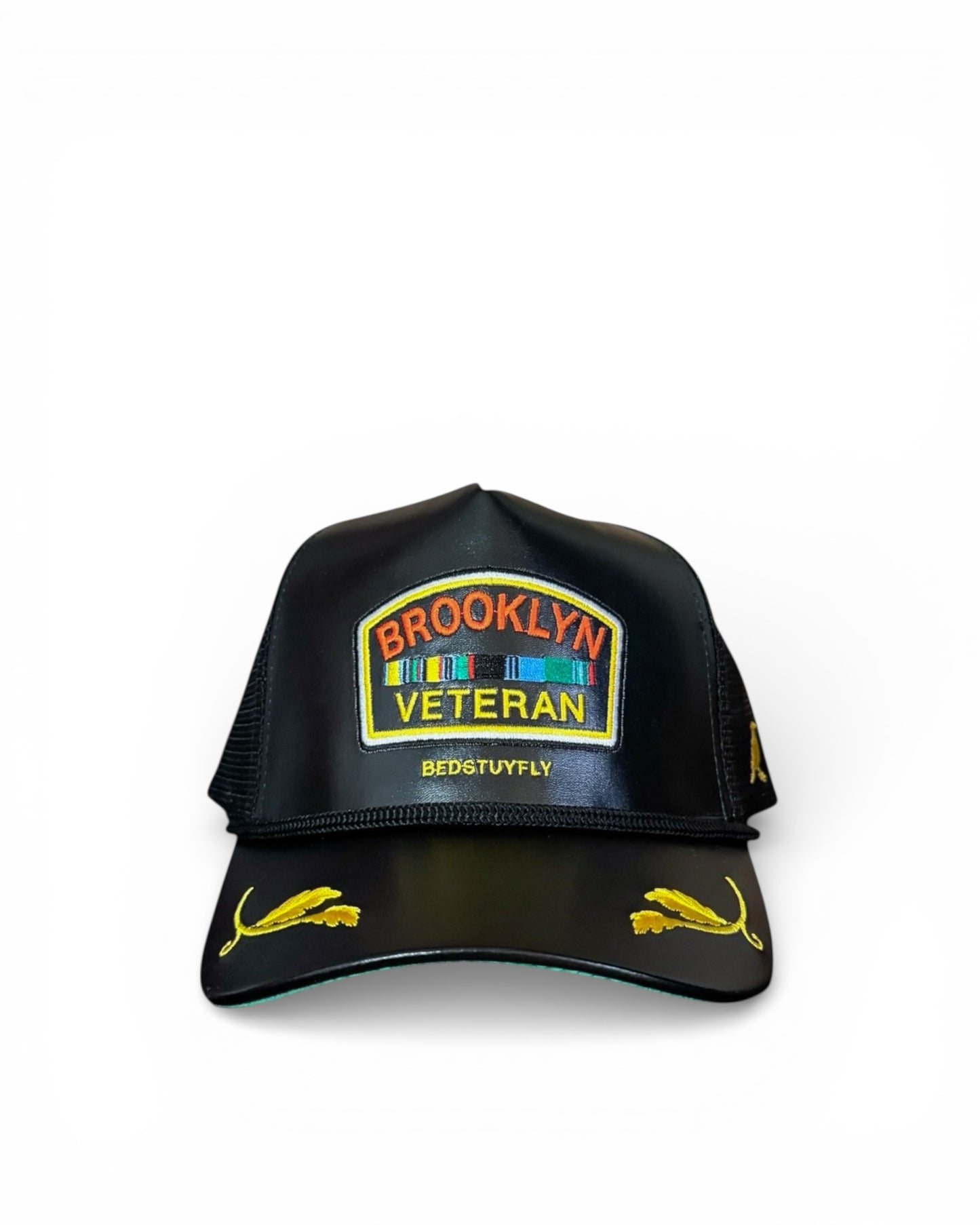 Brooklyn Veteran Leather Trucker