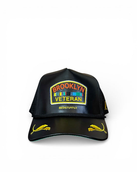 Brooklyn Veteran Leather Trucker