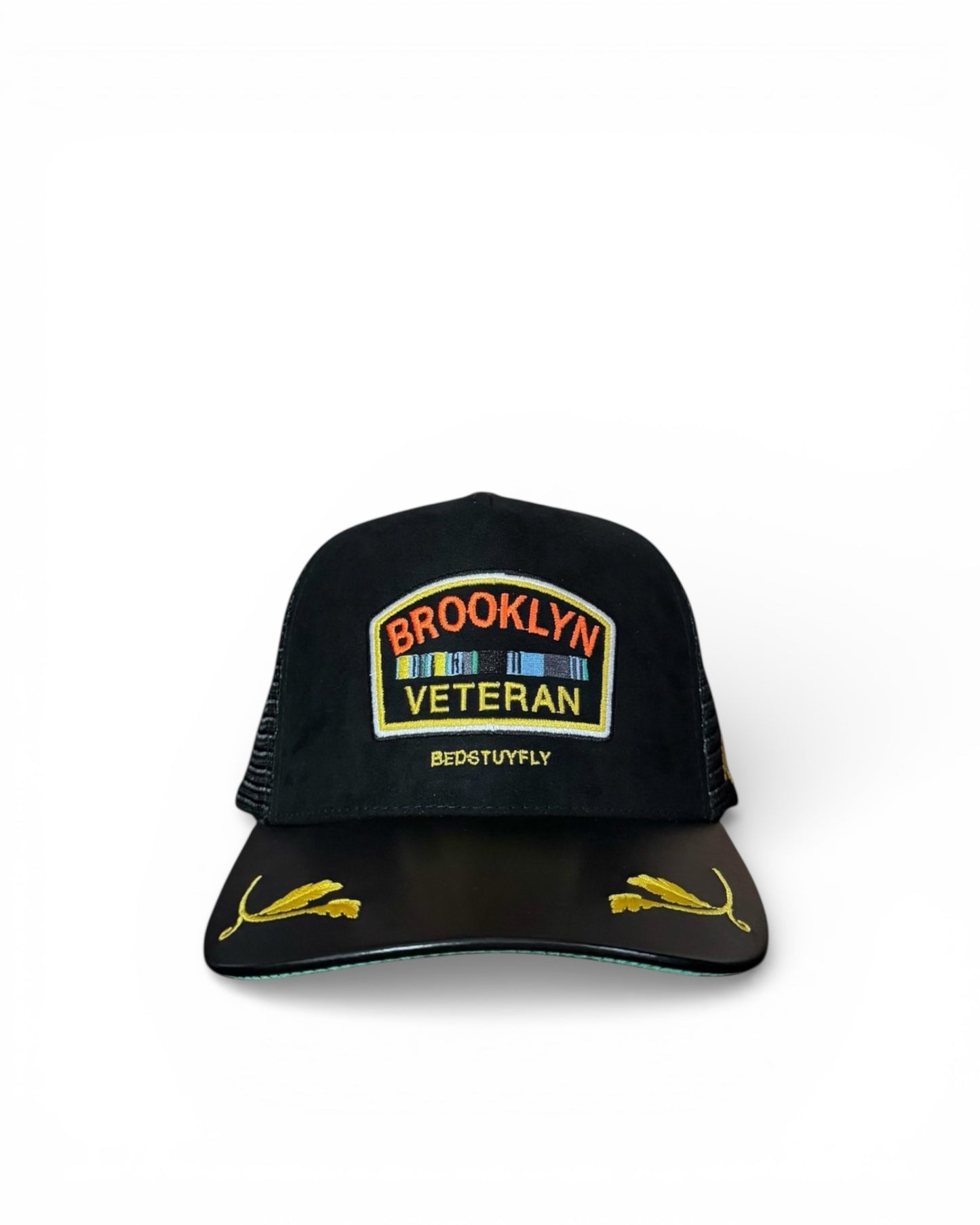 Brooklyn Veteran Suede Trucker