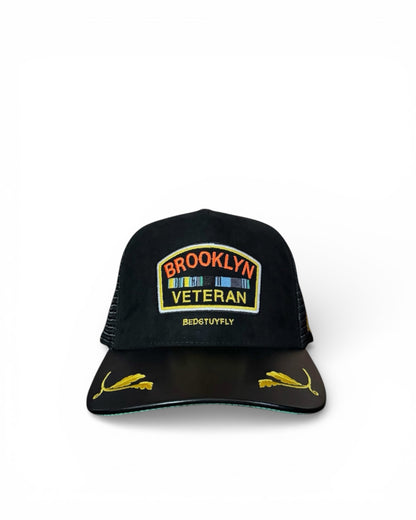 Brooklyn Veteran Suede Trucker