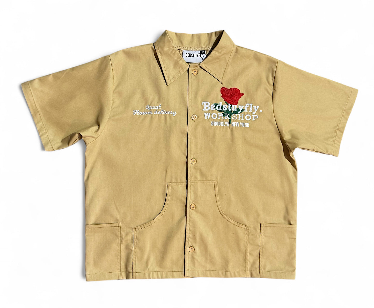 Local Delivery Button Up (Tan)
