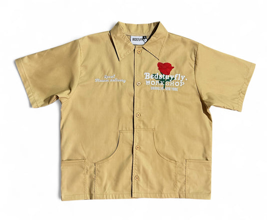 Local Delivery Button Up (Tan)