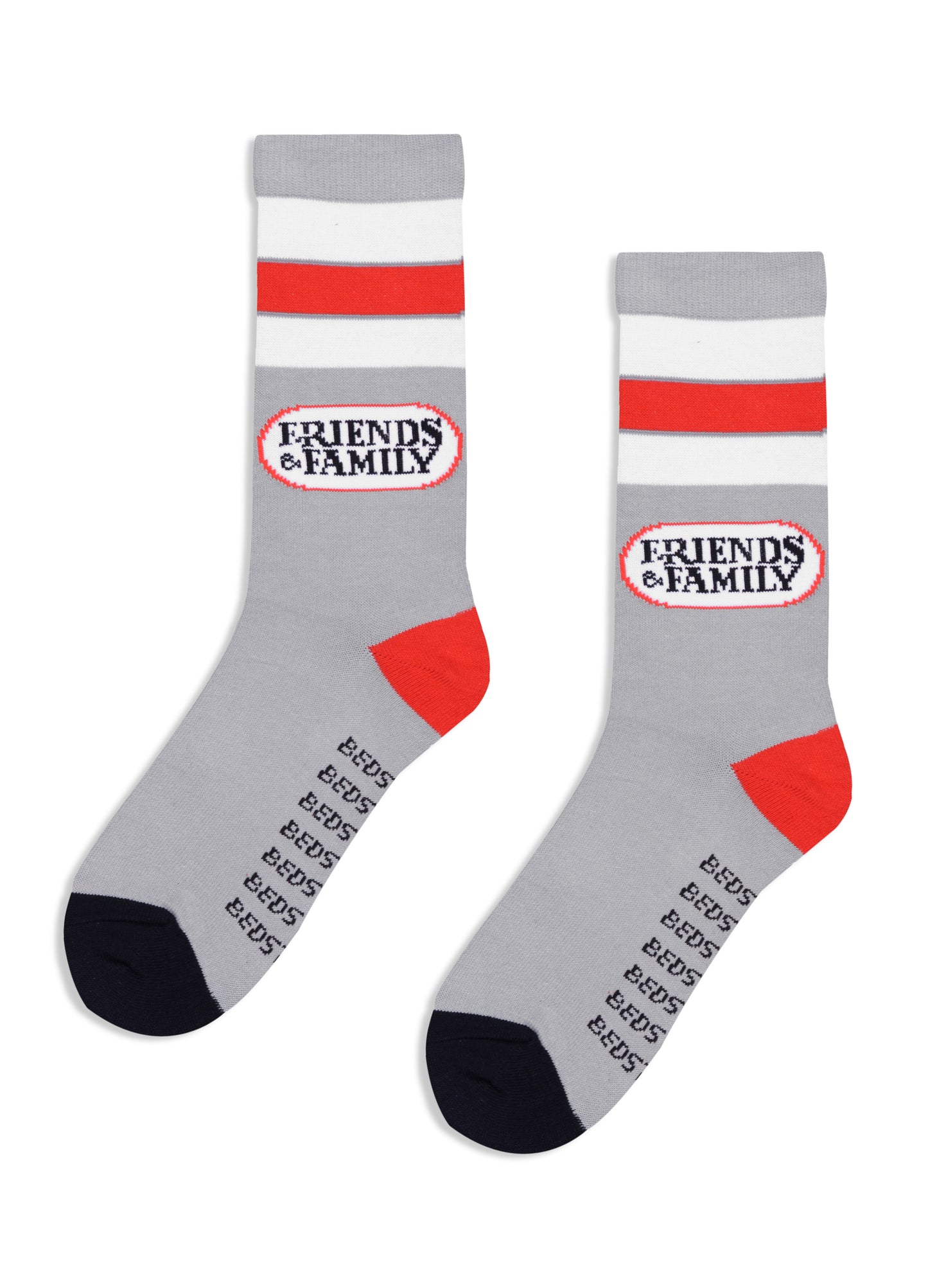 FRIENDS & FAMILY SOCKS (MULTIPLE COLORS) - Bedstuyfly