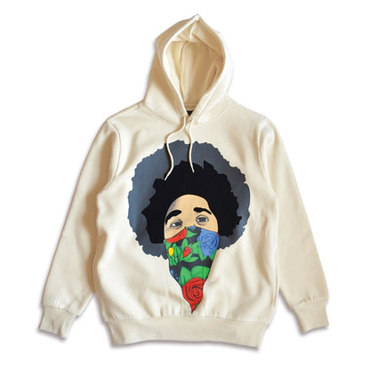 Young Biggie Hoodie (Cream) - Bedstuyfly